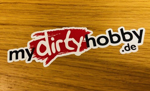 Dirty hobby adesivo - dirty, sticker