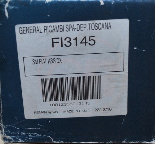 Fi3145 general ricambi - general,