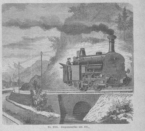 Locomotiva montagna fell - locomotiva, di