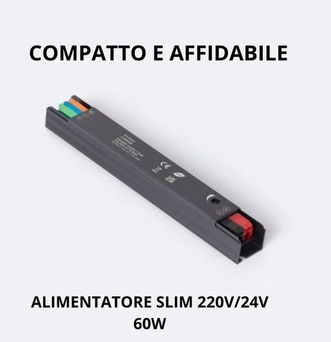 Alimentatore led 24v 60w slim - alimentatore,