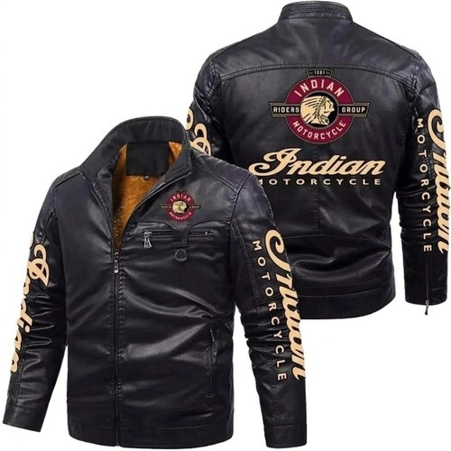 Giacca motociclista uomo - giacca, vera