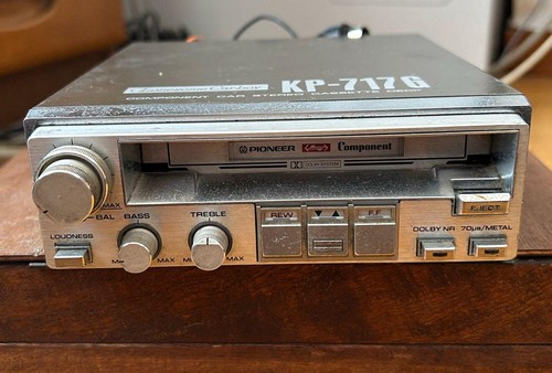 Pioneer 717g cassette deck - pioneer, kp-717g