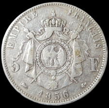 5 franchi argento Napoleone