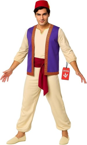 Costume aladino uomo adulto - aladino,