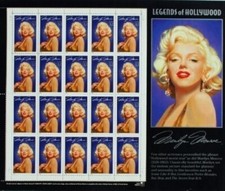 Set di fogli francobolli Stati