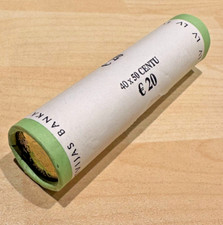 Rotolo monete 50 centesimi UNC