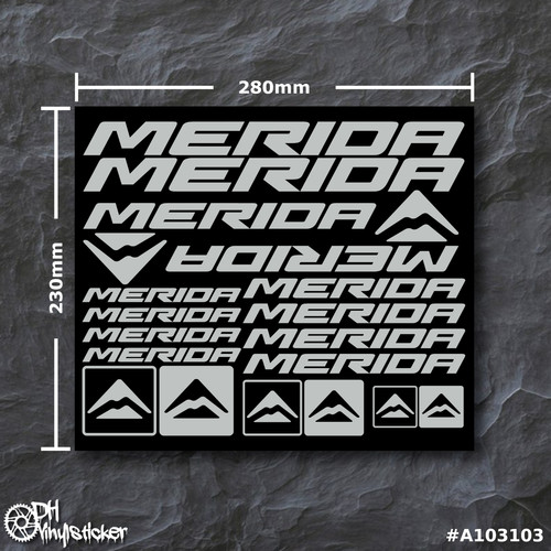 Set adesivi merida - set,