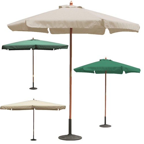 Ombrellone struttura legno - ombrellone,
