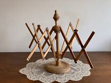 Arcolaio da tavolo in legno per dipanare la lana anni ‘50