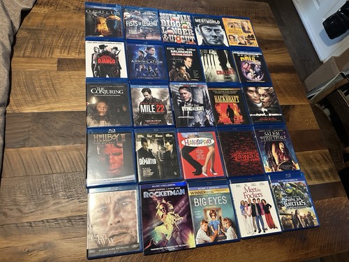 Blu ray movies lot - blu,