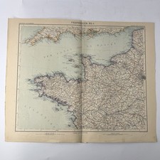 Stampa antica Francia 1908