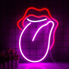 Wanxing Labbra al neon con