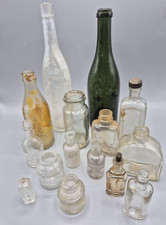 Various Vintage Antique Glass