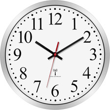 Orologio Da Parete Radio Analogico Moderni, Silenzioso, Non Ticchettio, 25 Cm, F