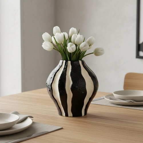 Vaso strisce verticali - a,