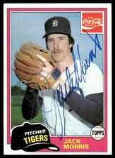 1981 Topps Coca-Cola Detroit