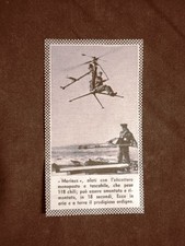 L'elicottero monoposto dei