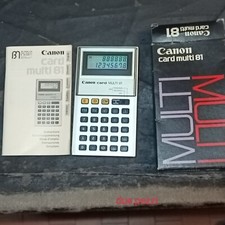 Calcolatrice Vintage Canon