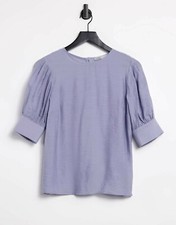 Top blusa Oasis lilla con
