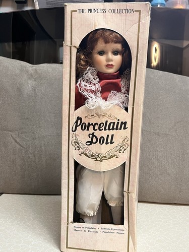 Porcelain doll brand new - porcelain,