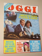 OGGI=1985/38=STEFANO CASIRAGHI CAROLINE DE MONACO=ULTRA COSENZA=ANNA BANTI=GEMMA