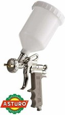 AEROGRAFO VERNICIATURA A SPRUZZO ASTURO E70 600cc SERBATOIO IN  NYLON OTTIMO