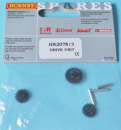 Hr2078 hornby rivarossi gear - hornby,