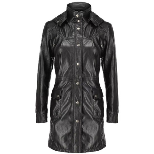 Giacca con cappuccio - , trench
