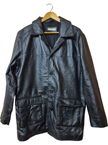 Brooker cappotto pelle uomo - pelle,