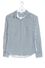 H&M Camicia a maniche lunghe Donna Camicia elegante Taglia IT 42 nero-bianco