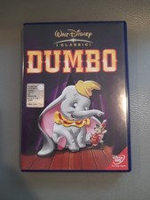 DVD Dumbo Disney prima edizione BuenaVista  ologramma tondo su rettangolo rosa