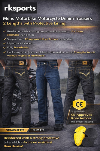Rksports pantaloni moto uomo - rksports,