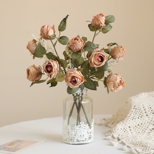 Puntelli fotografici rosa - , seta