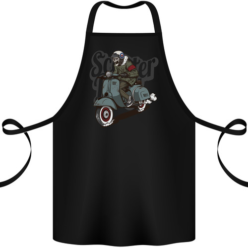 Grembiule scooter skull - grembiule,