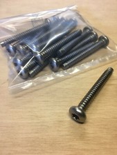 VITE ACCIAIO INOX 6X50 PER LEGNO PLASTICA TESTA CILINDRICA INSERTO TORX T30 15PZ