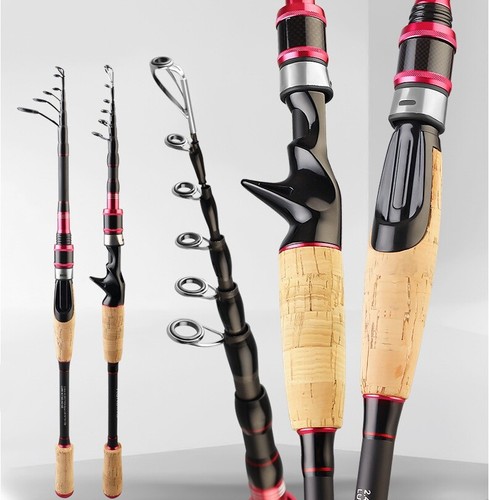Canna pesca telescopica in - canna, da