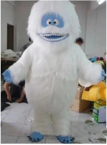 Costume mascotte mostro neve