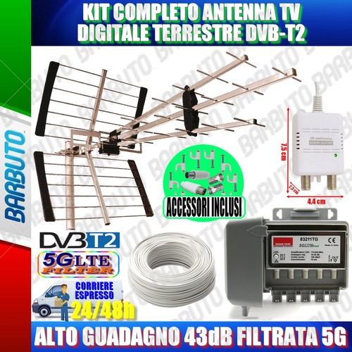 Kit completo antenna - completo, tv
