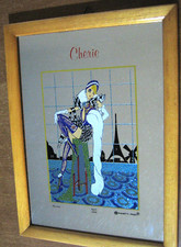 Quadro Specchio stile Liberty