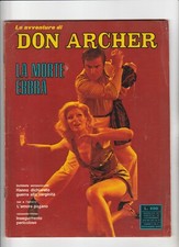 le avventure di don archer fotoromanzo noir ponzoni sequenza 1/6 ottimi 1969