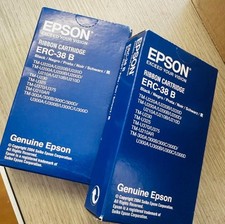 Epson C43S015374 Nastro Registratore di Cassa, Nero (2 PEZZI)