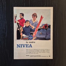 1960 Nivea - Original AD Advertising 26x33 Pubblicità Vintage
