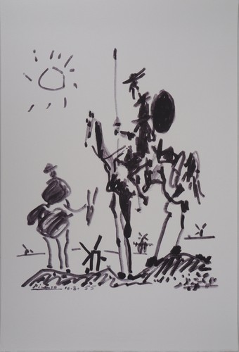 Pablo picasso don - don, quichotte
