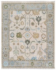 Elegante tappeto geometrico