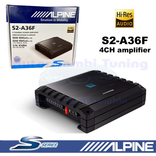 Amplificatore alpine a36f - amplificatore,