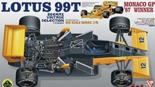 LOTUS 99T WINNER GP MONACO 1987 A.SENNA  1/12 KIT DI MONTAGGIO BX12001 BEEMAX