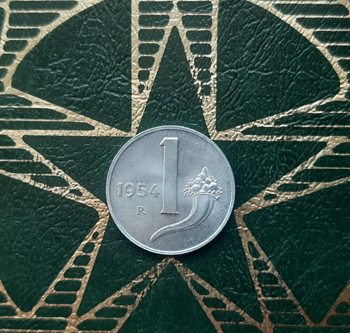 1 lira 1954 - ($),