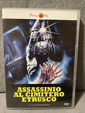 Assassinio Al Cimitero Etrusco DVD RARO FUORI CATALOGO HORROR ED. FLAMINGO