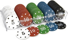 Set Di Fiches Da Poker Con 100