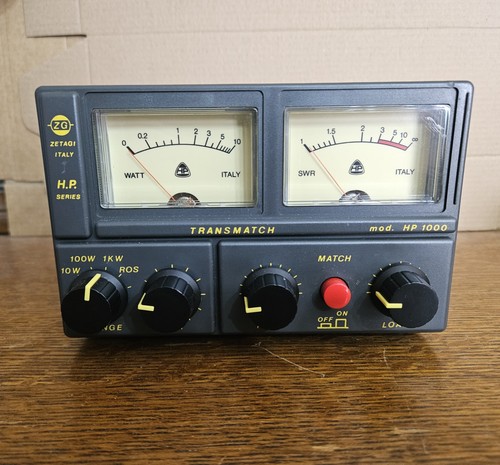 Zetagi 1000 swr pwr tos - zetagi, ros